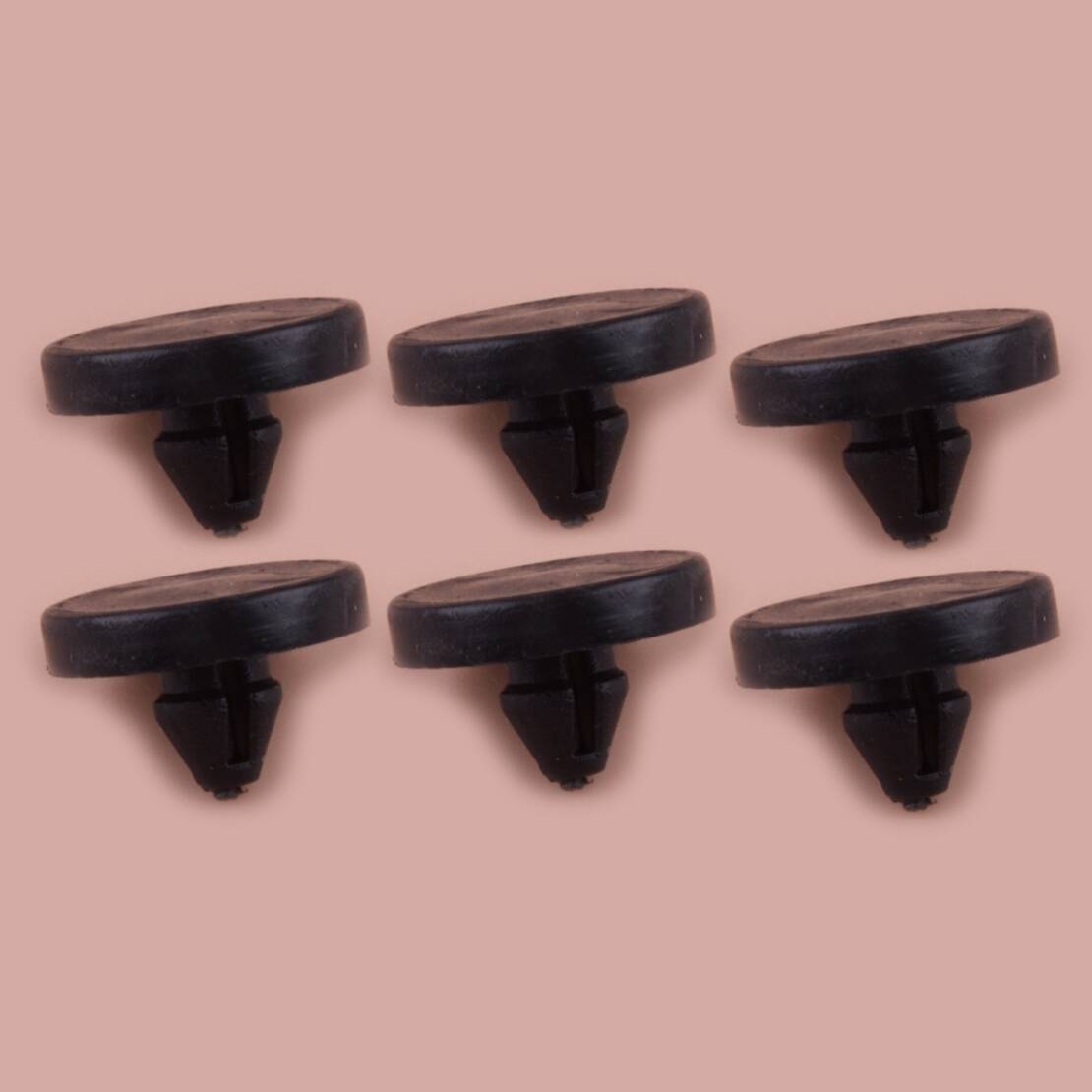 Brake Pad Set - 20 sztuk/zestaw Czarne Plastikowe Podkładki Odbojnikowe