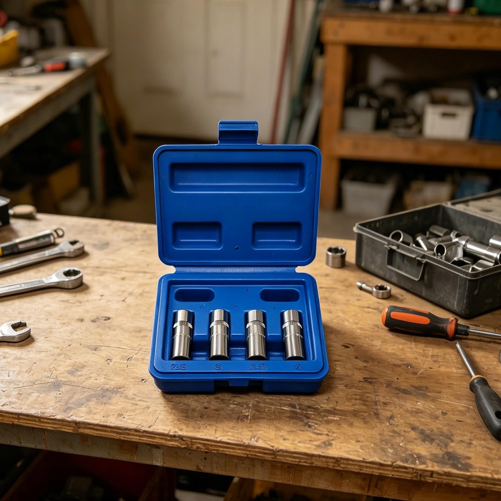 Zestaw ściągaczy 4-częściowy 1 – Socket Set recenzja i cena