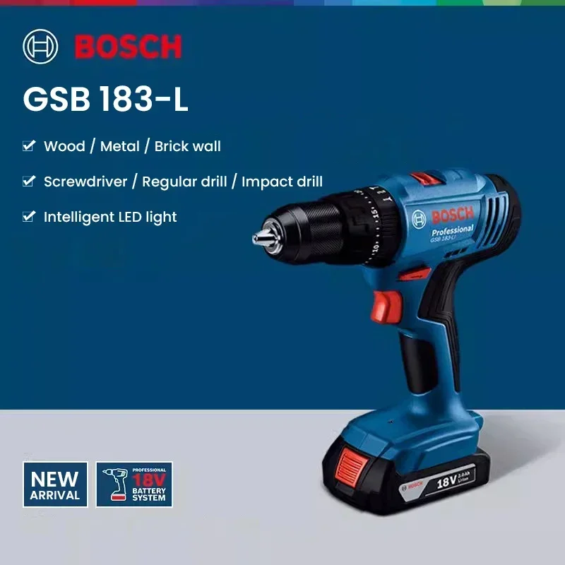 Bosch GSB183-LI – akumulatorow – Torque Wrench recenzja i cena