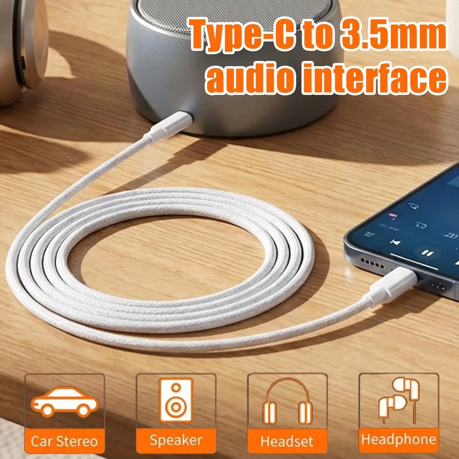 Kabel audio USB-C do 3,5 mm, z – Car Jack recenzja i cena