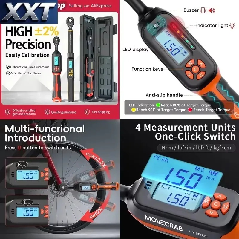 Cyfrowy klucz dynamometryczny  – Torque Wrench recenzja i cena