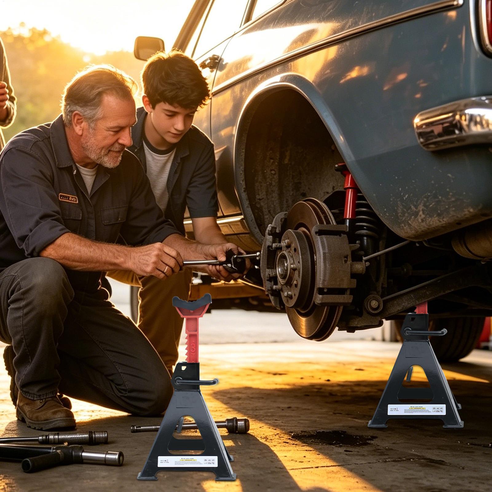 Podpórki pod samochód 3 tony/6 – Car Jack recenzja i cena